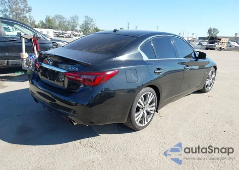 2020 Infiniti Q50 Sport z USA, uszkodzony, nr VIN JN1EV7AP9LM201102